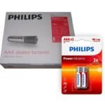 Pilas alcalinas Philips AAA 1.5V Pack 12 Blister x 2 unidades