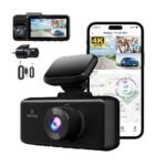 Dashcam Redtiger F17 4K Triple Canal GPS WiFi - Imagen 4