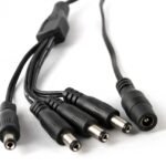 Splitter de Poder para Cámaras CCTV 1 a 4 Salidas