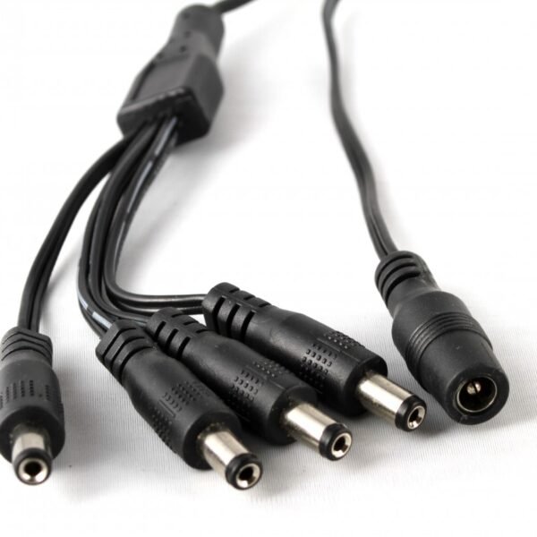 cdr-a477bb2b95e296791ce684ce77a8f7f1 Splitter de Poder para Cámaras CCTV 1 a 4 Salidas