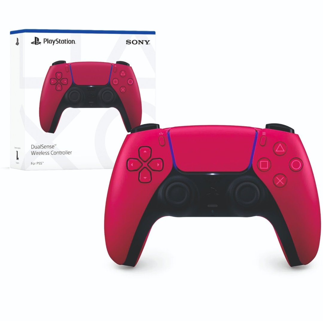 cdr-a7b33843e995b267edf90c02165d223a Joystick Sony DualSense Inalámbrico PS5 Rojo - Imagen 1