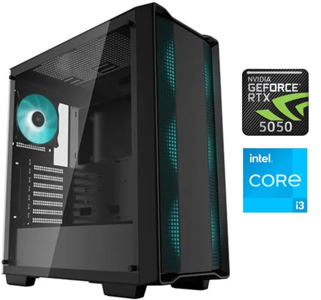 cdr-b02c4a16ab8607d3730486626294087b Equipo Gamer Core i3 12100F, 16GB, 500GB, RTX 5050 8GB - Imagen 1