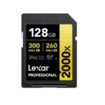 Memoria SDXC Lexar Professional 2000x 128GB UHS-II GOLD Series