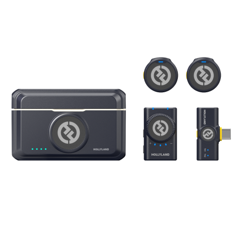cdr-e3d723a36849877cc83aab24f35ee641 Micrófono Hollyland LARK M2 USB-C Inalámbrico Charcoal - Imagen 1