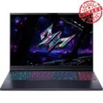 Notebook Gamer Acer Core Ultra 9 5.4Ghz, 32GB, 1TB SSD, 16" WQXGA 240Hz, RTX 5070Ti 12GB (con detalles)
