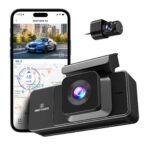Dashcam Redtiger 3 Canales 2.5K Vehicular Wi-Fi