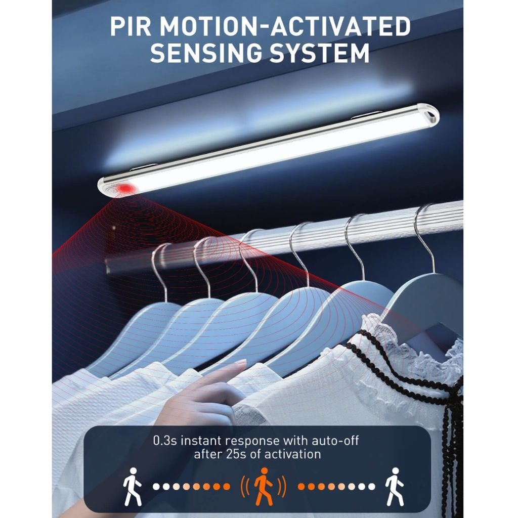mancru-121840-10dbfb7e79596419cce1e013de091722 Luz Activada por Movimiento Y6 41cm Soporte Magnético 3W Blanco LDNIO - Imagen 1