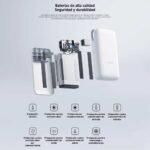 Power Bank Xiaomi   20000mAh  22.5W  Cable USB C a USB C  Gris