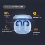 Auricular Bluetooth TWS AilyBuds E10   Celeste  QCY By Xiaomi
