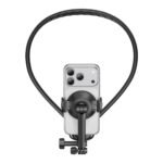 Soporte de Cuello Magnético para Teléfono   Flexible  c/Pinza  Negro JOY02 USAMS - Imagen 3