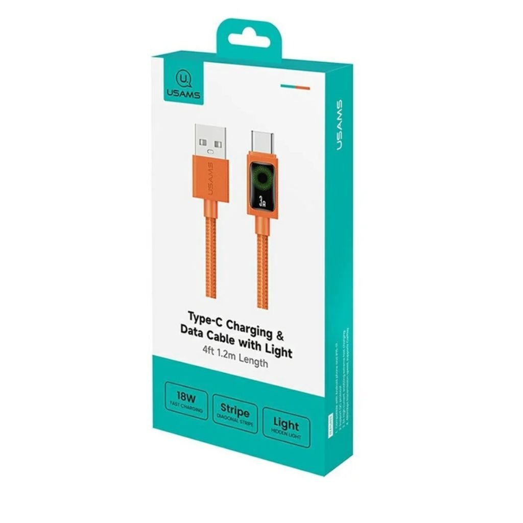 mancru-122731-f102e93a4e6e6119aa6dc3f739cf06a1 Cable de Datos USB A a USB C SJ772 3A 1.2m Negro U92 USAMS - Imagen 1