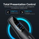 Mouse para Presentaciones Power Point / Puntero Laser   Negro  KQPB0  Vention - Imagen 8