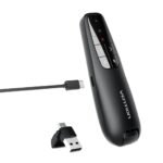 Mouse para Presentaciones Power Point / Puntero Laser   Negro  KQPB0  Vention - Imagen 19