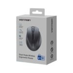 Mouse Inalambrico Silencioso   6 Botones / Bluetooth 5.1 / 2.4GHz Negro  KTMB0-ID  Vention - Imagen 18