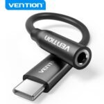 Adaptador de Audio USB-C a 3.5mm   c/Chip DAC / Macho/Hembra / 0.1M / Negro  BIHBA  Vention - Imagen 14