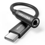 Adaptador de Audio USB-C a 3.5mm   c/Chip DAC / Macho/Hembra / 0.1M / Negro  BIHBA  Vention - Imagen 13
