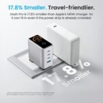 Cargador de Pared 3-USB-C + 1-USB A GaN   140W/140W/30W/22.5W/ USB C a USB C 240W / Gris  TZ-FCOH0-EU  Vention - Imagen 12
