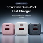 Cargador de Pared USB-C + USB A GaN   30W /18W / Blanco  FEWW0-EU  Vention - Imagen 3