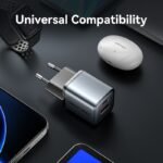 Cargador de Pared USB-C + USB A GaN   30W /18W / Rosado  FEWP0-EU  Vention - Imagen 8