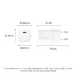 Cargador de Pared USB-C GaN   45W / Blanco  FCJW0-EU  Vention - Imagen 11