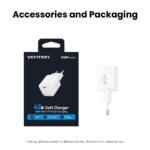 Cargador de Pared USB-C GaN   45W / Blanco  FCJW0-EU  Vention - Imagen 12