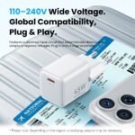 Cargador de Pared USB-C GaN   45W / Blanco  FCJW0-EU  Vention - Imagen 6