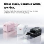 Cargador de Pared USB-C GaN   45W / Rosado  FCJP0-EU  Vention - Imagen 7