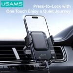 Soporte Vehicular   para Ventilacion / ZJ090/ Negro  USAMS
