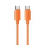 Cable de Datos USB C a USB C SJ787   60W  1m  Anaranjado  U98  USAMS