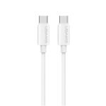 Cable de Datos USB C a USB C SJ787   60W  1m  Blanco  U98  USAMS
