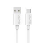 Cable de Datos USB A a USB C SJ786   3A  1m  Blanco  U98  USAMS