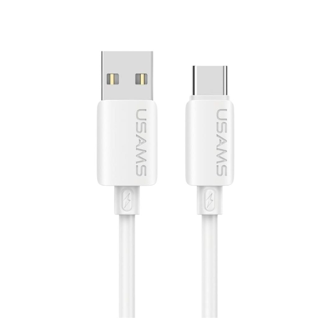 mancru-123405-5a616e03fefb1153fecbd2b1b50e28f8 Cable de Datos USB A a USB C SJ786 3A 1m Blanco U98 USAMS - Imagen 1