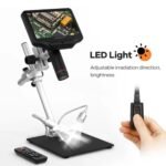 Microscopio Digital AD407 Pro   3D  HDMI  Luz LED  Pantalla 7"  Andostar - Imagen 2