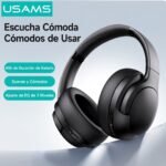Auriculares Bluetooth   YJ Series  BT5.3  40Hs.  Negro  UJ29  USAMS - Imagen 3