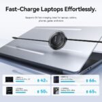 Cable Retractil USB-C 2.0 a USB-C / 5A / 1M / Negro   TRXBF  Vention - Imagen 3