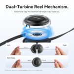 Cable Retractil USB-C 2.0 a USB-C / 5A / 1M / Negro   TRXBF  Vention - Imagen 2