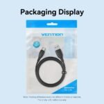 Cable USB-A 2.0 a USB-C / 3A / 1M / Gris   CWAHF  Vention - Imagen 3