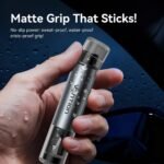 Herramienta de Seguridad para Auto / Martillo de Escape / Corta Cinto de seguridad / Negro   KRUH0  Vention - Imagen 6
