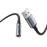 Adaptador de Audio USB Externa (OMTP-CTIA) /0.25M /  Gris   CVGHC  Vention - Imagen 5