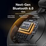 Auricular Bluetooth 6.0 Echo Clarity LH01 / Cancelacion de Ruido / Negro   NBYB0  Vention - Imagen 5