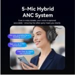Auricular Bluetooth 6.0 Echo Clarity LH01 / Cancelacion de Ruido / Negro   NBYB0  Vention - Imagen 9