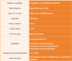 Batería para Xiaomi Redmi 6/A2   3010mAh  BN36  ORYRO