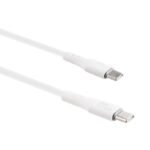 Cable de Datos ROCA   Power Delivery  USB C a USB C  100cm  100W  Blanco - Imagen 2