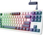 TRUST 25872 TECLADO GXT872 GAMING TKL MECANICO WHITE