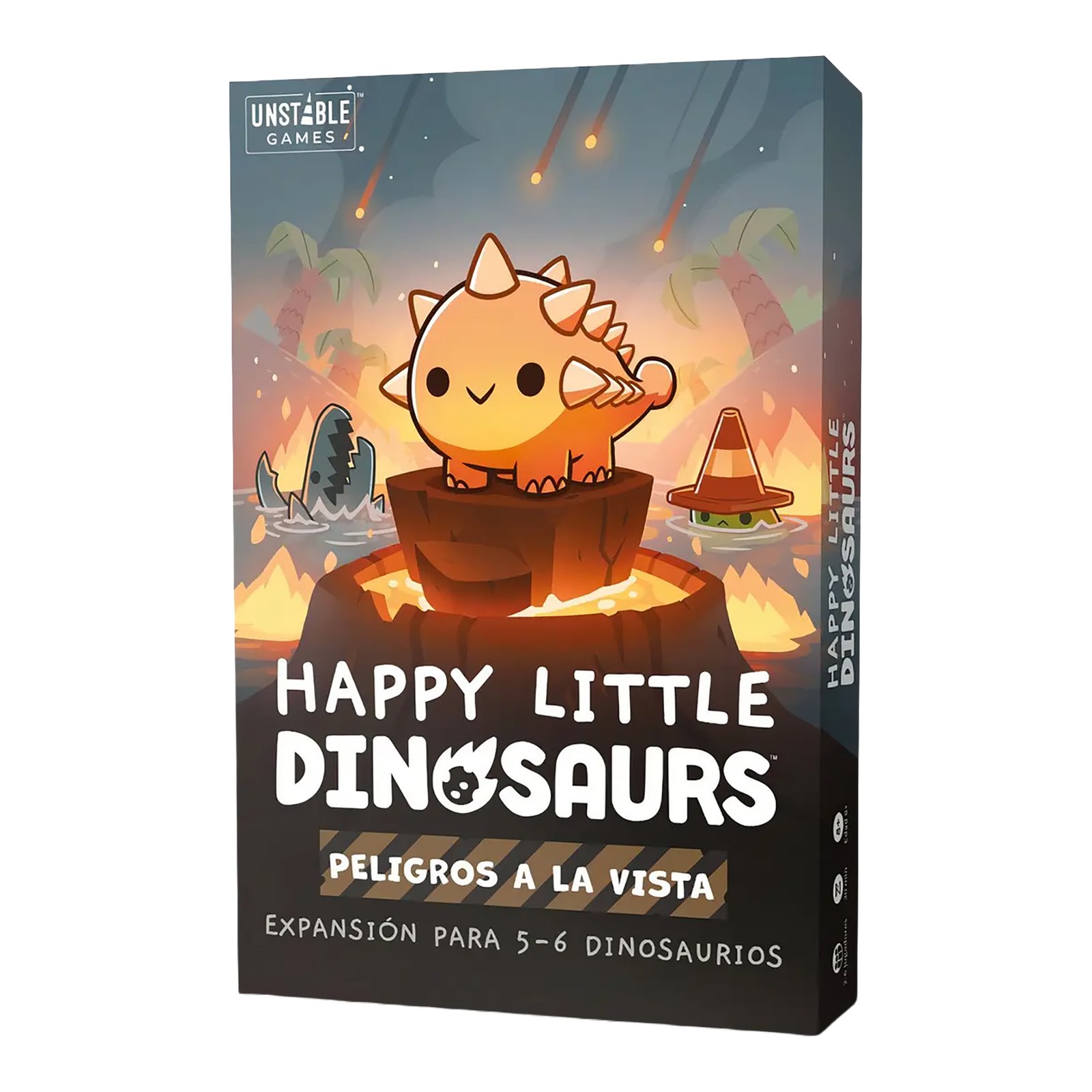 3558380118541_01.jpg Juego De Mesa Asmodee Happy Little Dinosaurs: Peligros A La Vista +8 - Imagen 1