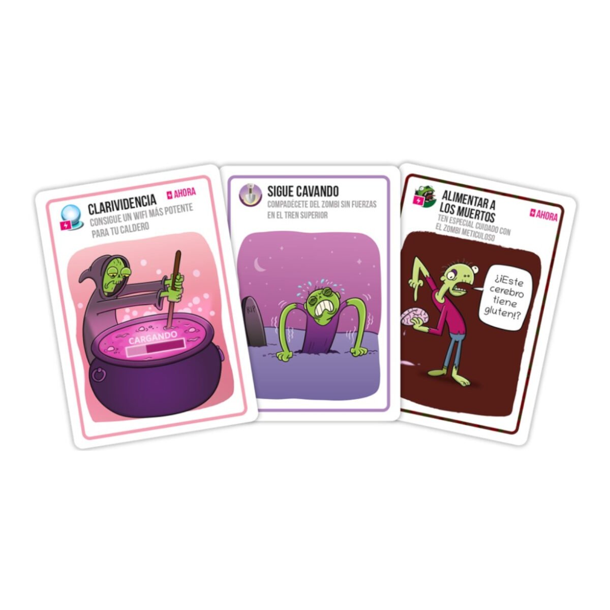 Juego De Mesa Exploding Kittens Zombie Kittens +7 - Imagen 5