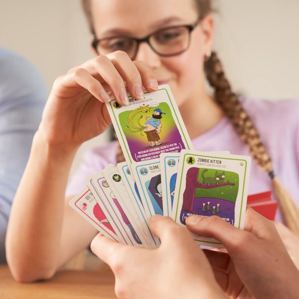 Juego De Mesa Exploding Kittens Zombie Kittens +7 - Imagen 3