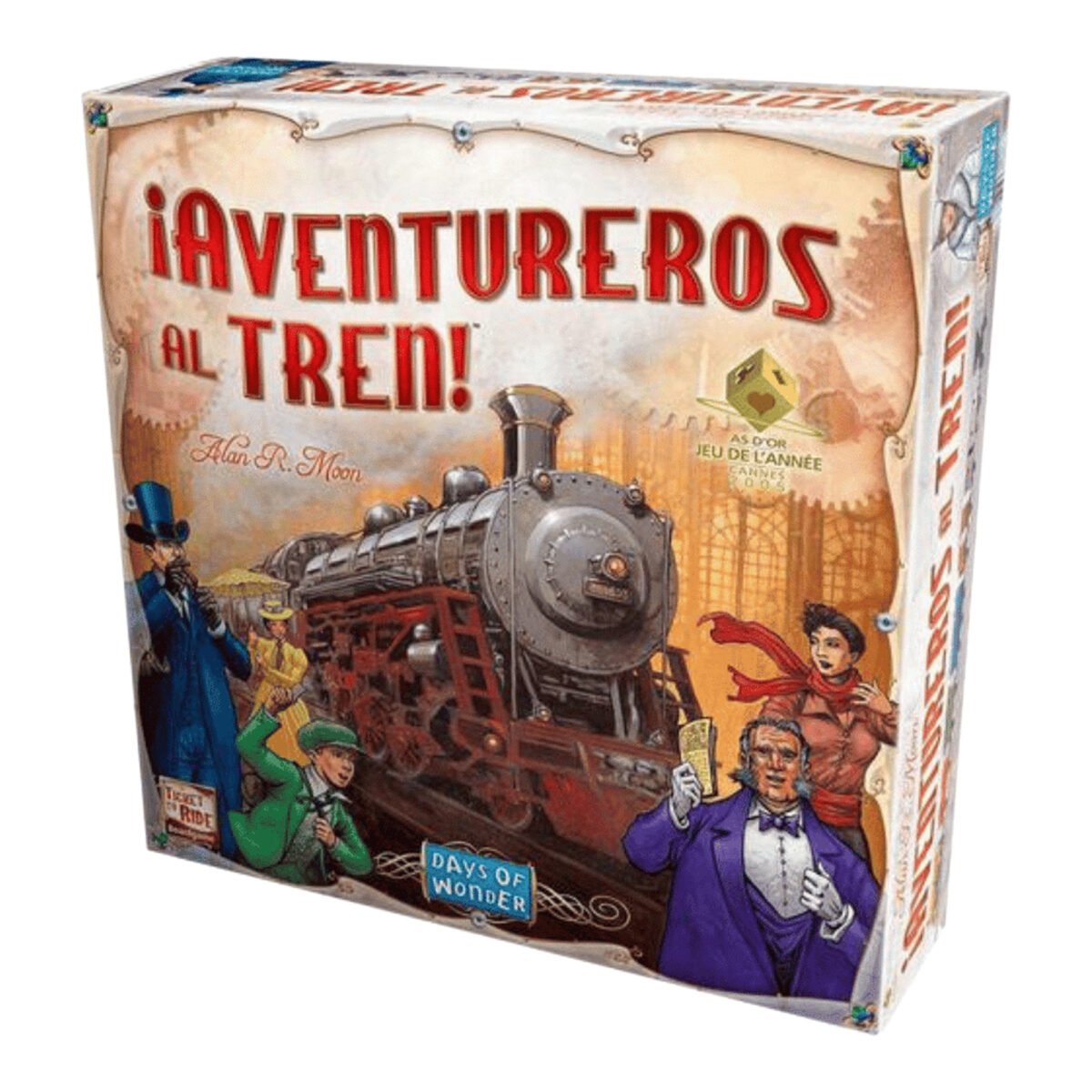 Juego de Mesa Asmodee ¡Aventureros Al Tren! Norteamérica +8 - Imagen 3