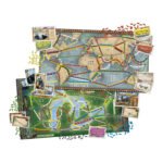 Juego de Mesa Asmodee ¡Aventureros Al Tren! La Vuelta Al Mundo +10 - Imagen 3