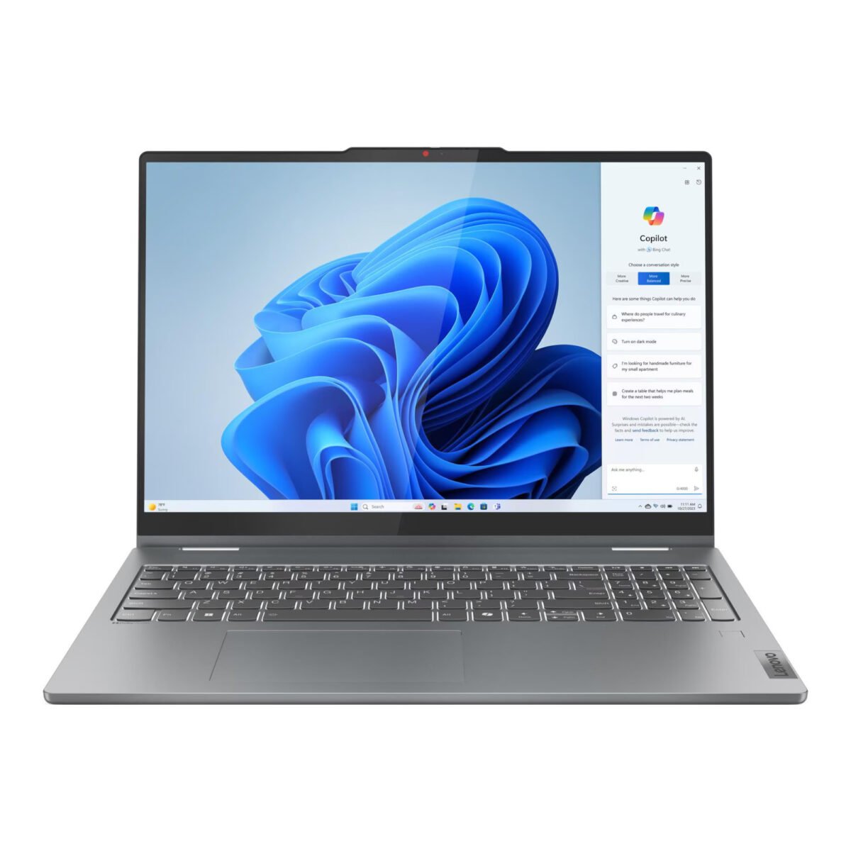 Notebook 2en1 Lenovo 16'' Táctil Ryzen 7 16gb 1tb Win11 - Imagen 4